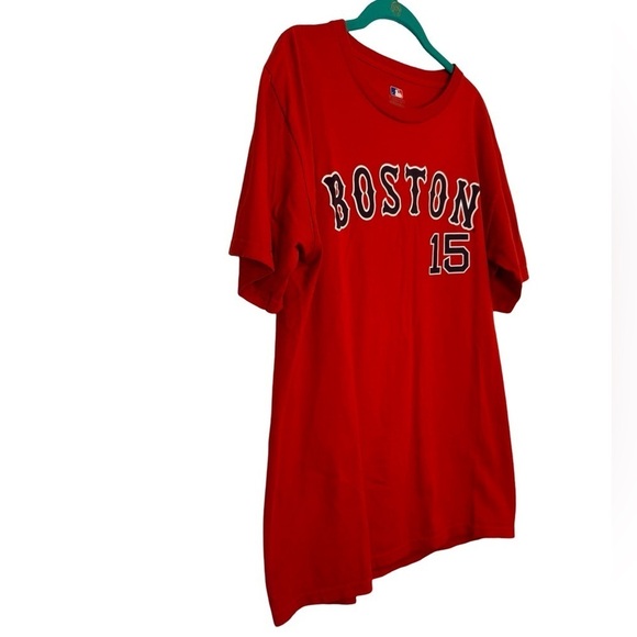 Boston Red Sox Dustin Pedroia #15 MLB Short Sleeve T-Shirt Size M - Picture 4 of 12